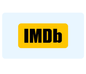 IMDb national press coverage logo