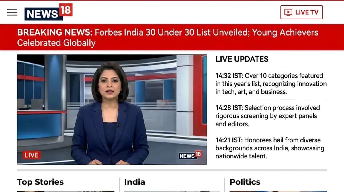 News18 Digital Breaking News Coverage